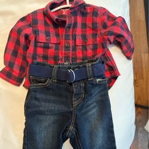 NWOT baby Ralph Lauren Jean outfit